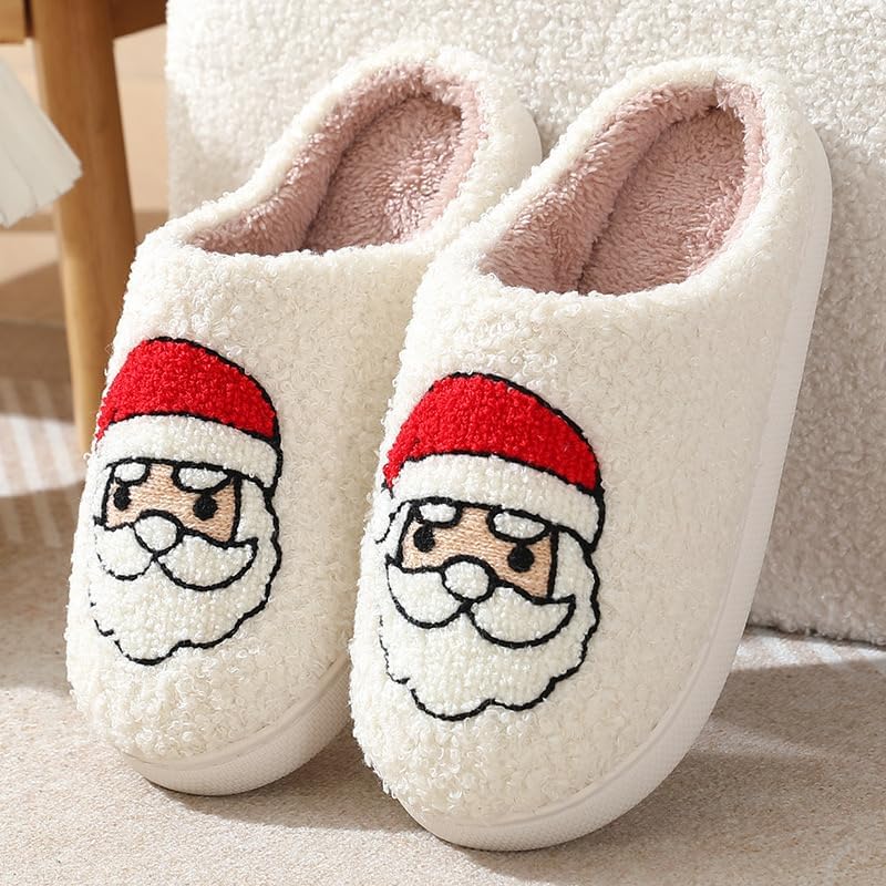 Unisex Christmas Memory Foam House Slippers For Indoor and Outdoor