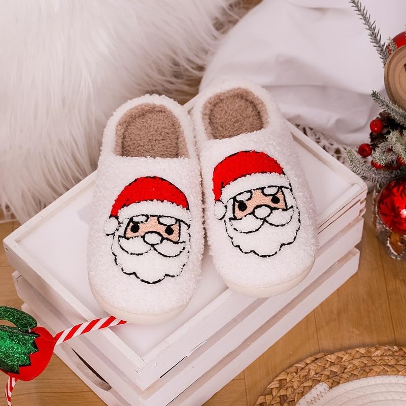 Unisex Christmas Memory Foam House Slippers For Indoor and Outdoor