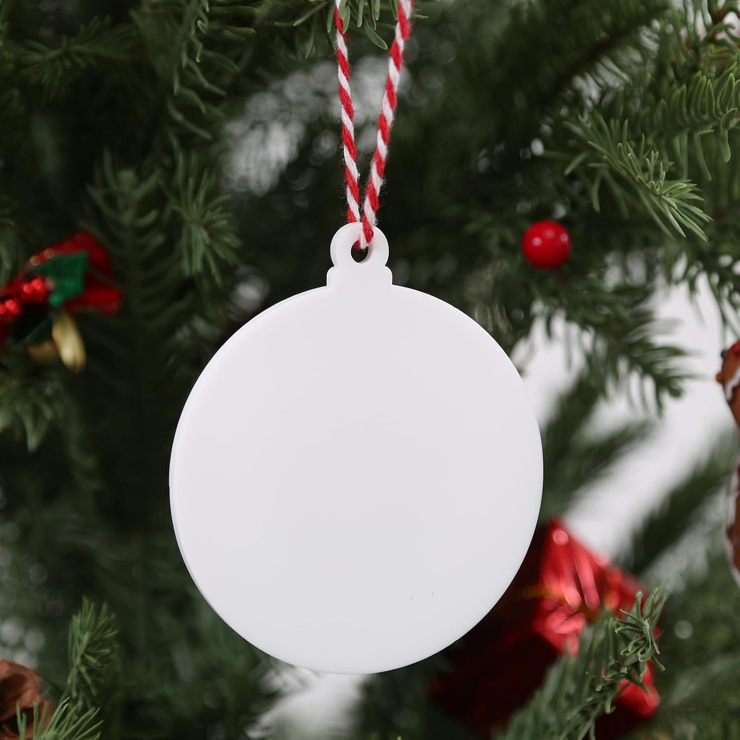 Personalizable Christmas Tree Hanging Ornament Set For Pets