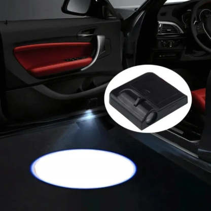 Set Of 2 BMW Door Ghost Light Logos-Amzemart