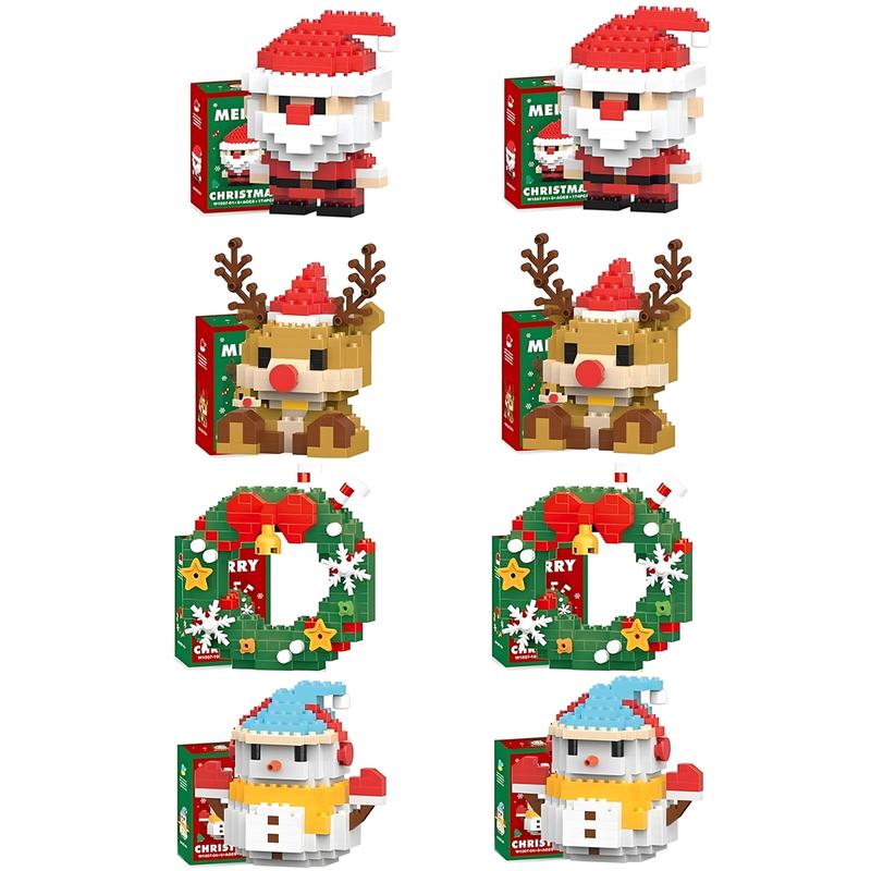 Christmas Advent Calendar Building Blocks For Kids