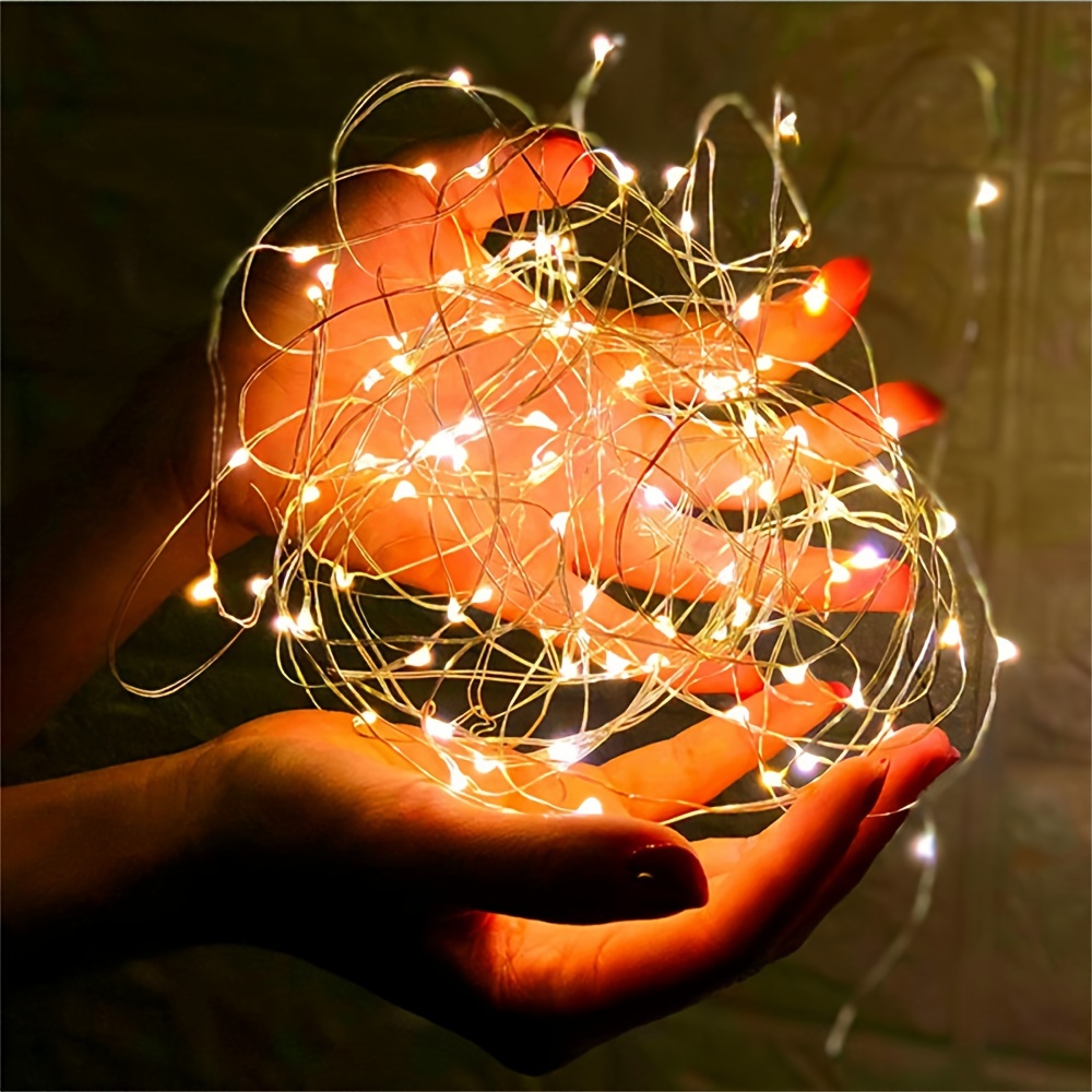 USB Powered Micro LED String Lights for Indoor Holiday and Party Decoration
