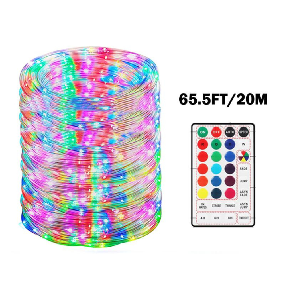 Smart Christmas LED String Lights with App, Remote and Sound Control