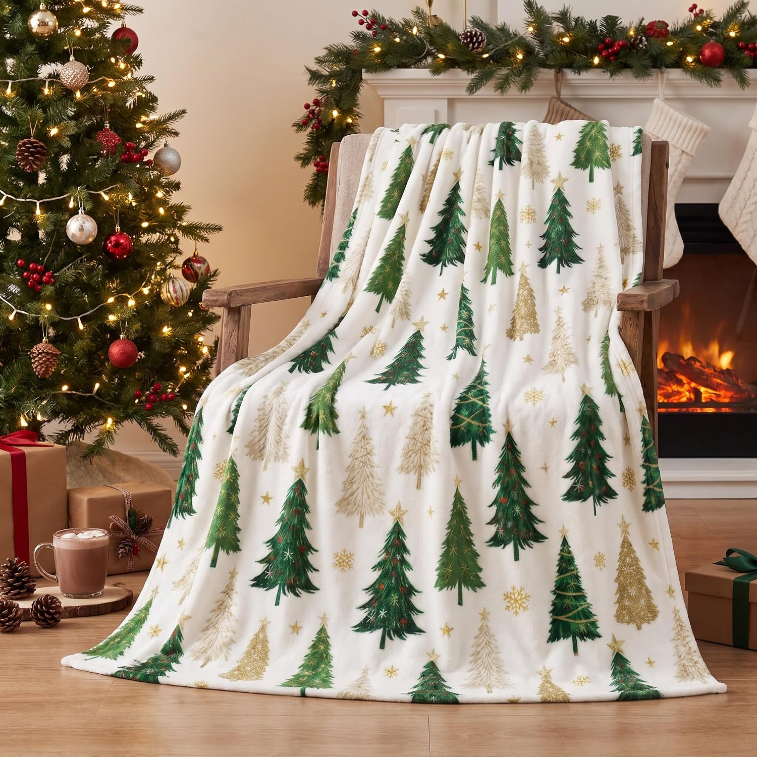 Christmas Theme Blankets For Men & Women