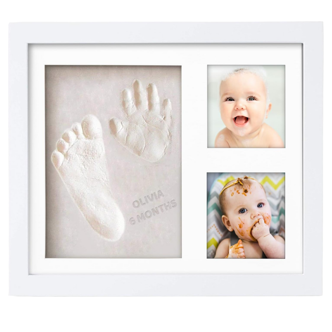Personalized Baby Keepsake Kit With Photo Frame