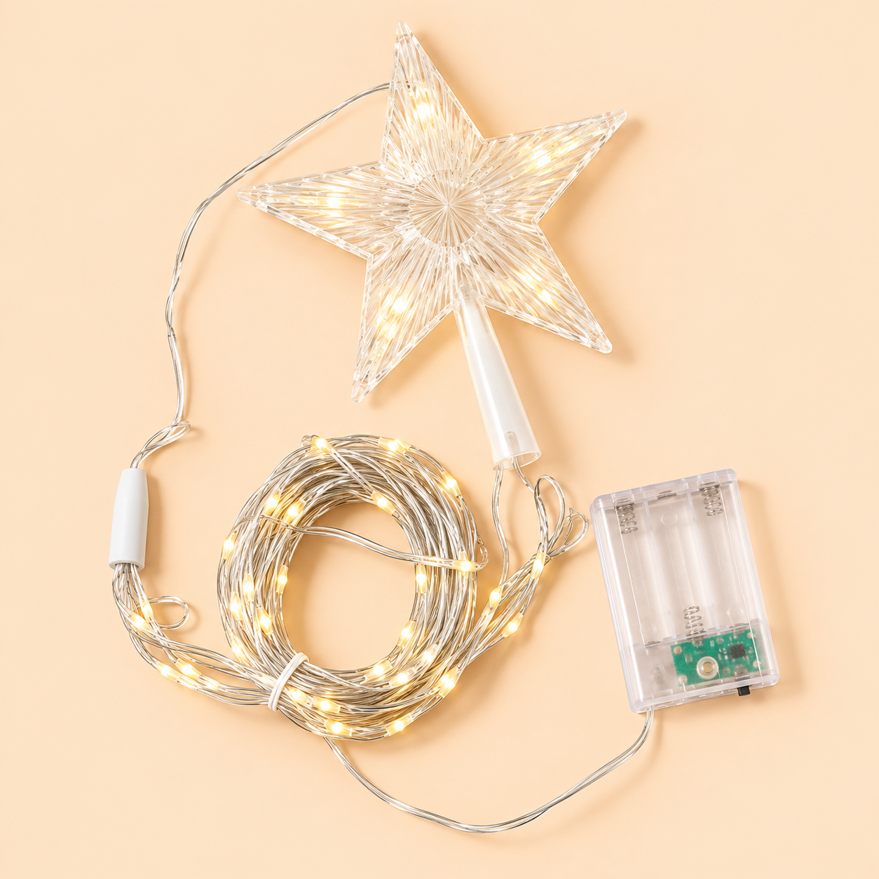 Star Curtain String Lights For Room Wedding And Party Decor