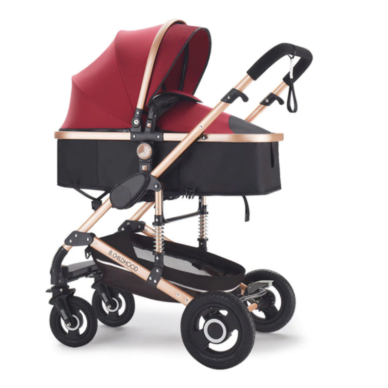 3-in-1 Stroller, Bassinet and Toddler Seat-Amzemart