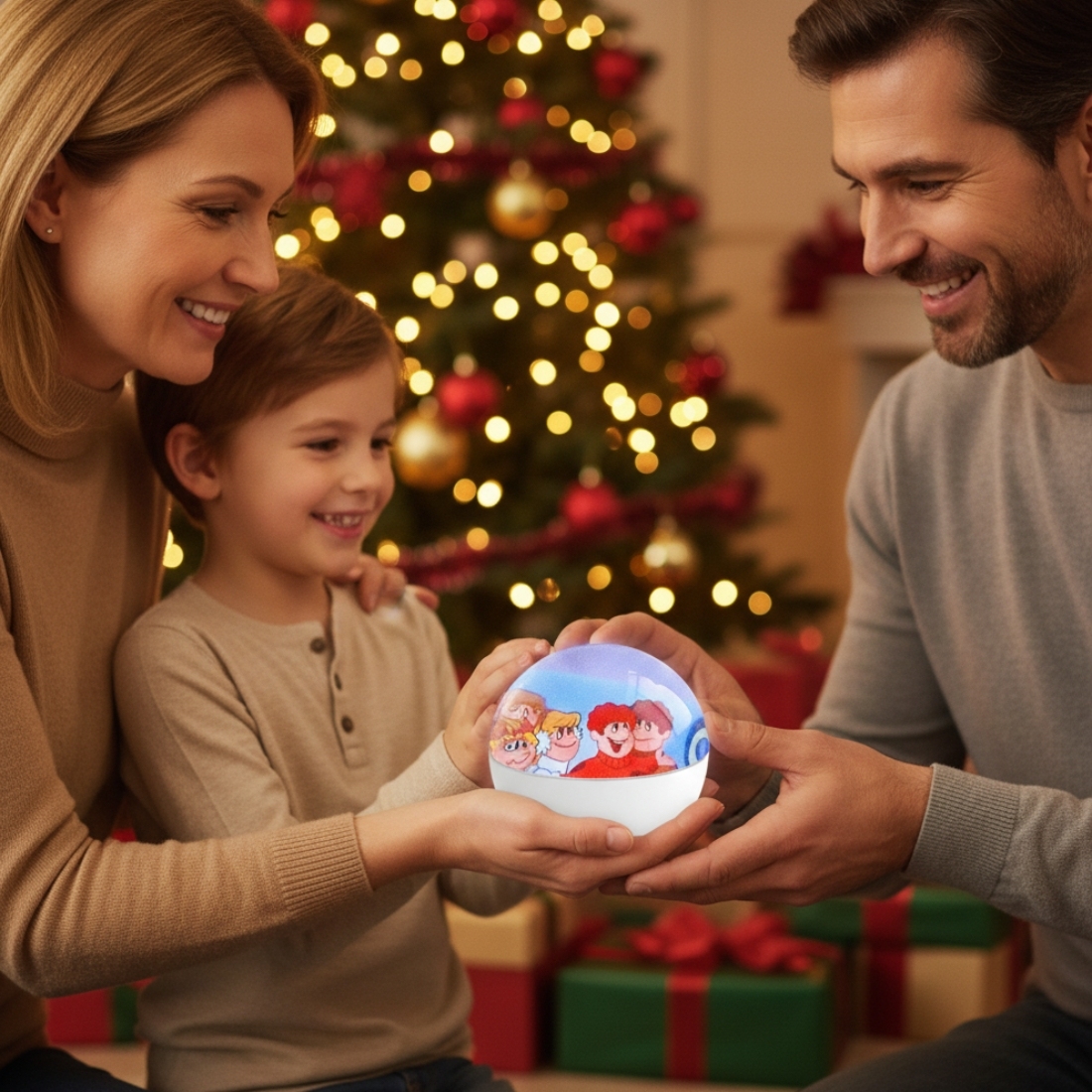 [Copy]Cartoon Themed Video Playable Dynamic Magic Sphere