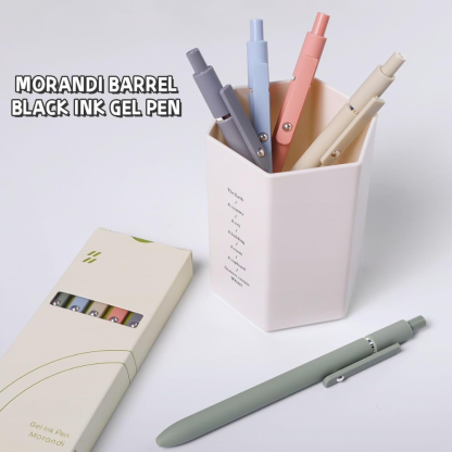 Retractable With Soft Matte Finish Gel Ink Pens