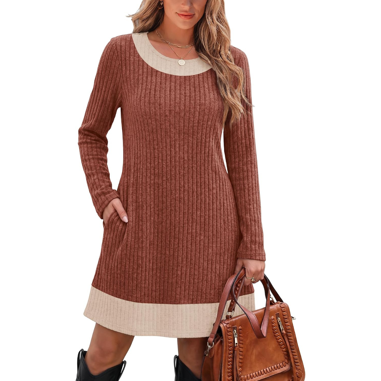 Casual Long Sleeve Christmas Sweater For Women