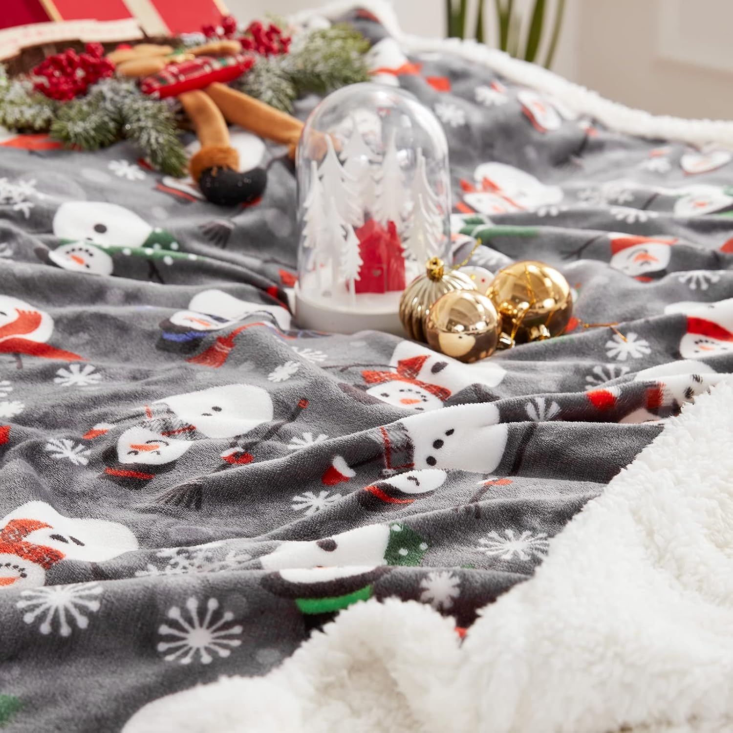 Christmas Blanket For Bed And Sofa For Men And Women