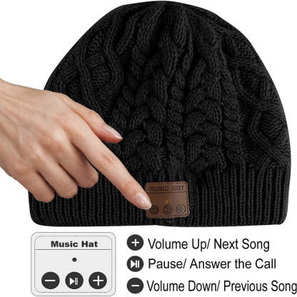 Wireless Bluetooth Beanie Hat-Amzemart