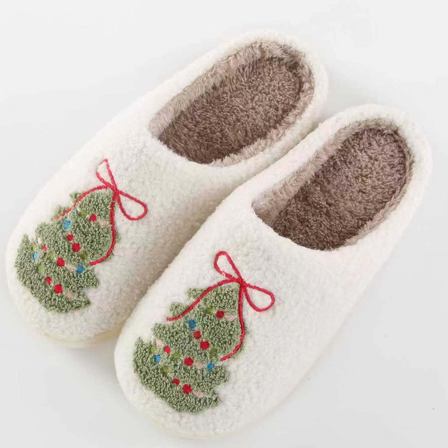 Christmas Themed Warm Indoor Slippers For Women And Men
