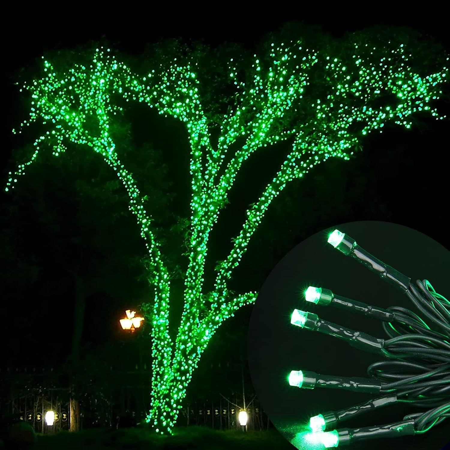 Solar String Lights 39FT 100 LED Waterproof Outdoor Lights