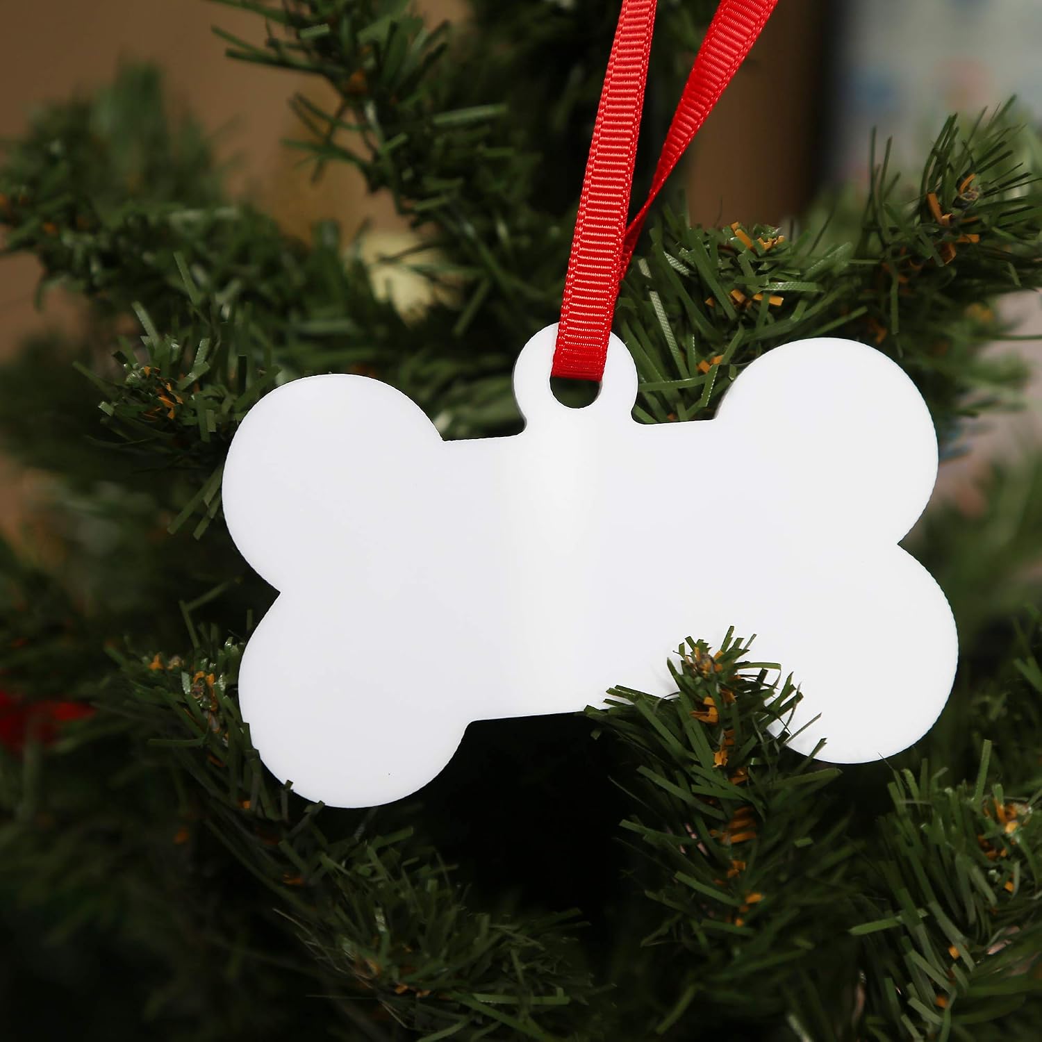 Personalizable Christmas Tree Hanging Ornament Set For Pets