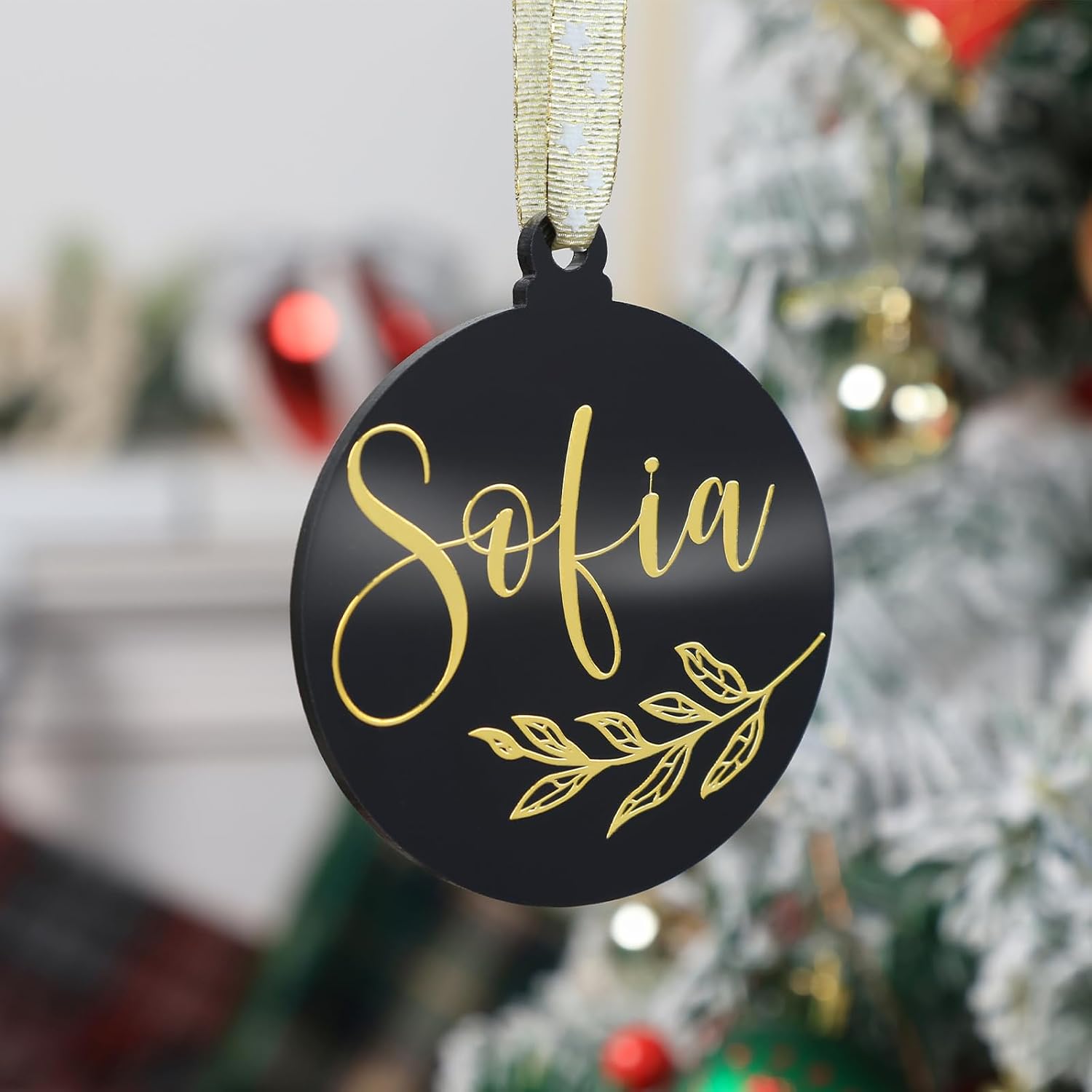 Personalizable Christmas Tree Hanging Ornament Set For Pets