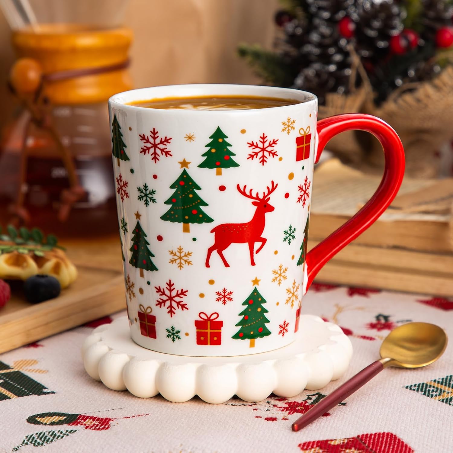 11Oz Christmas Mug With Gift Box For Women
