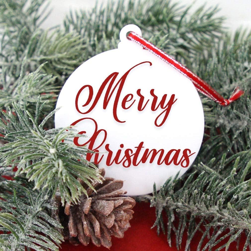 Personalizable Christmas Tree Hanging Ornament Set For Pets