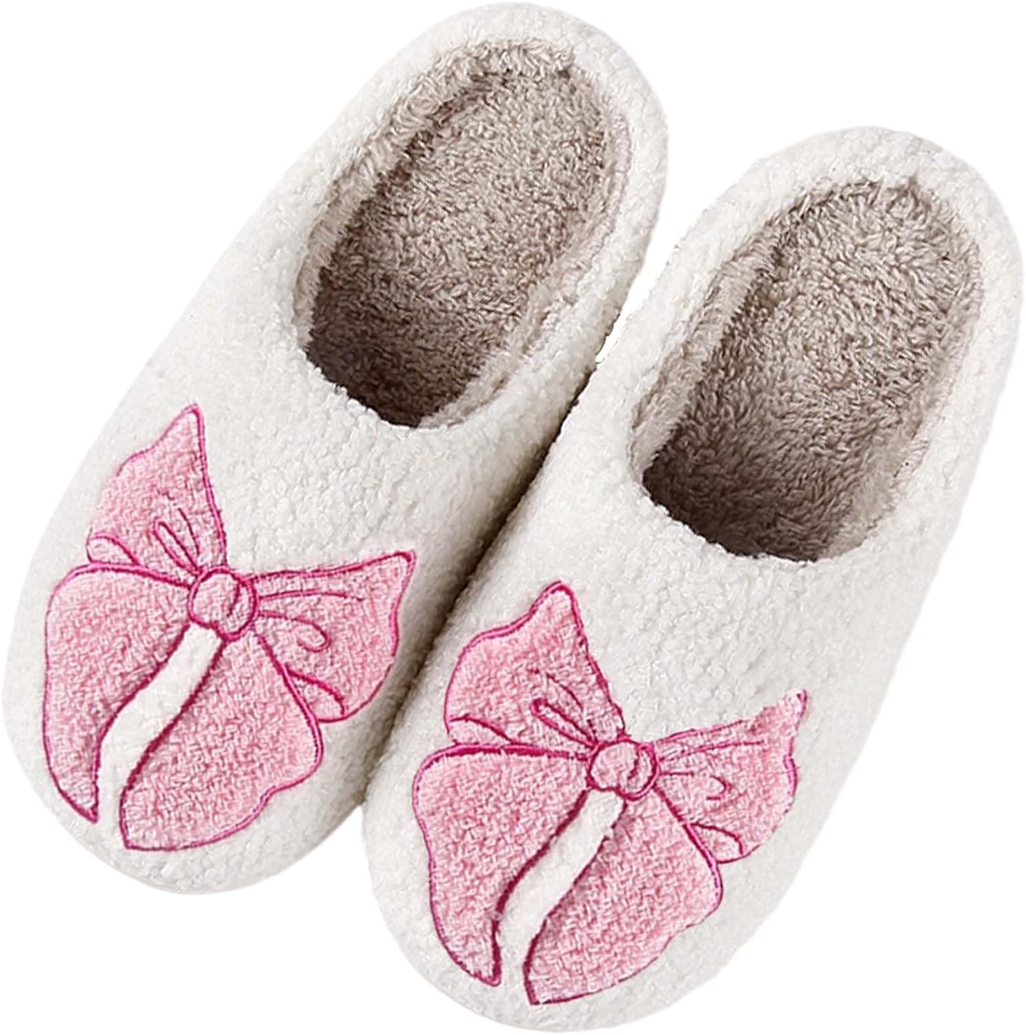 Christmas Memory Foam Winter House Slippers for Women and Men