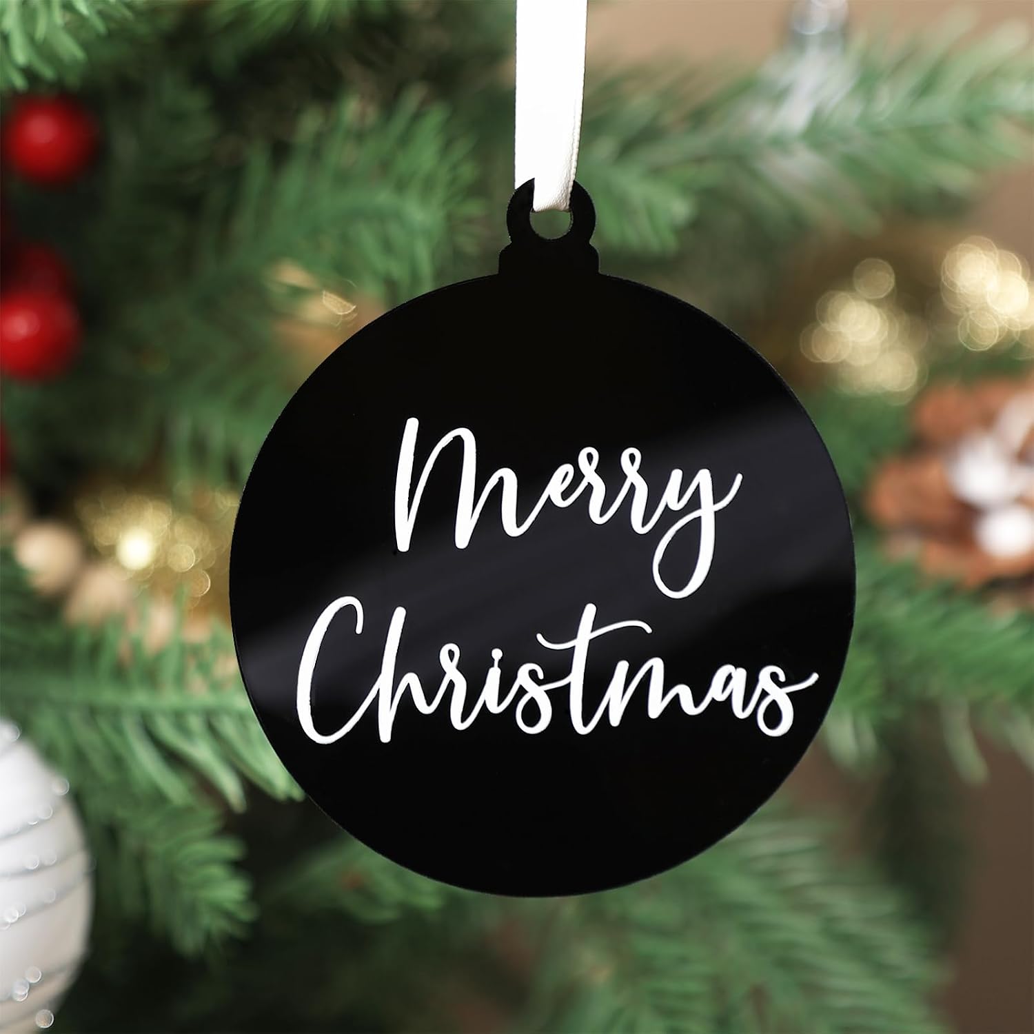 Personalizable Christmas Tree Hanging Ornament Set For Pets