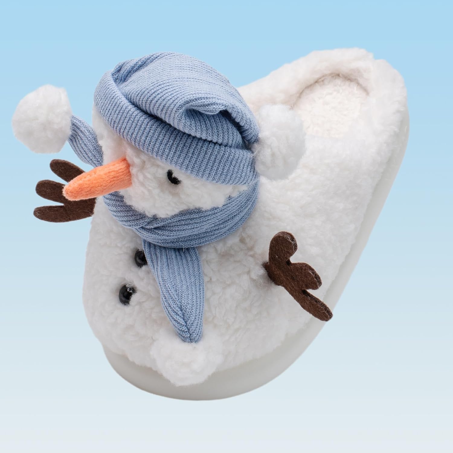 Christmas Family Holiday Slippers Warm Cozy House Shoes