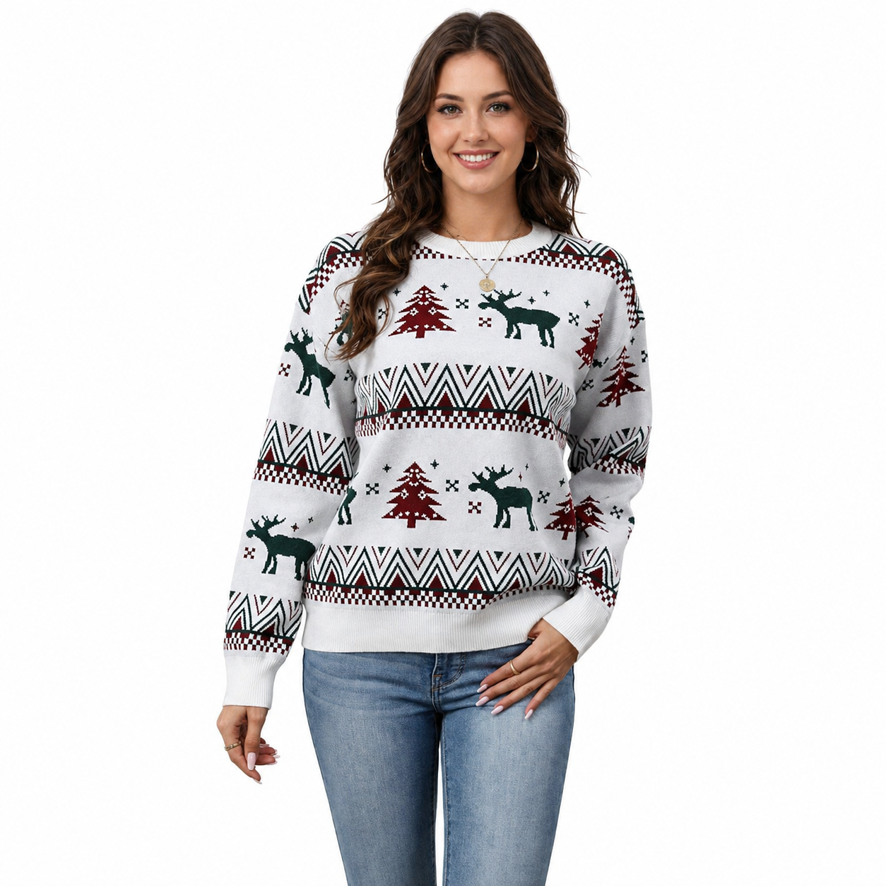 Oversized Christmas Vacation Sweaters For Women