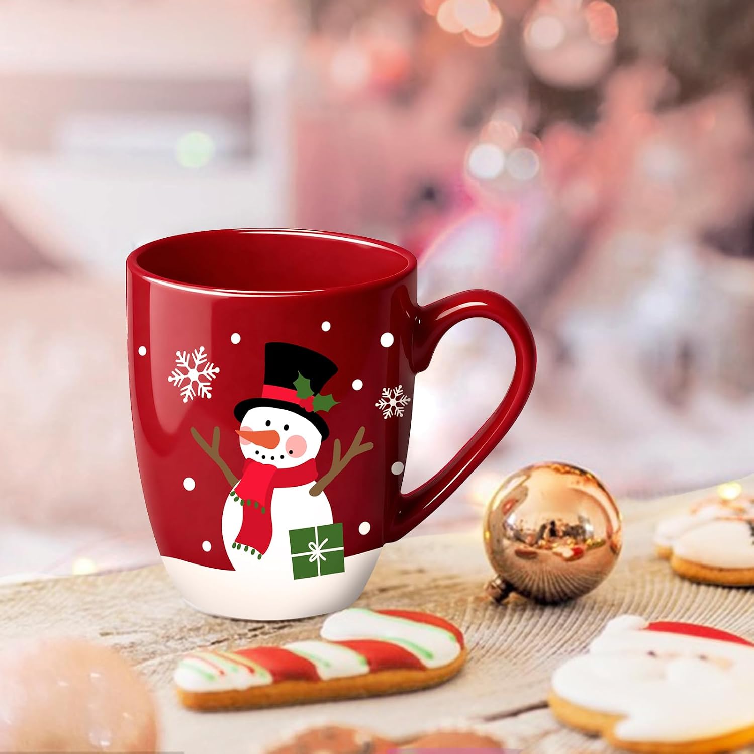 13 Oz Christmas Printed Coffee Mug For Men And Women
