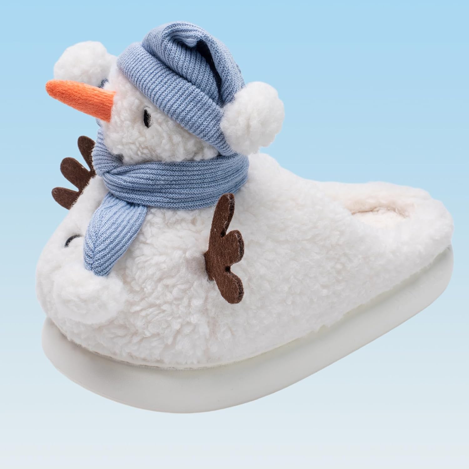 Christmas Family Holiday Slippers Warm Cozy House Shoes
