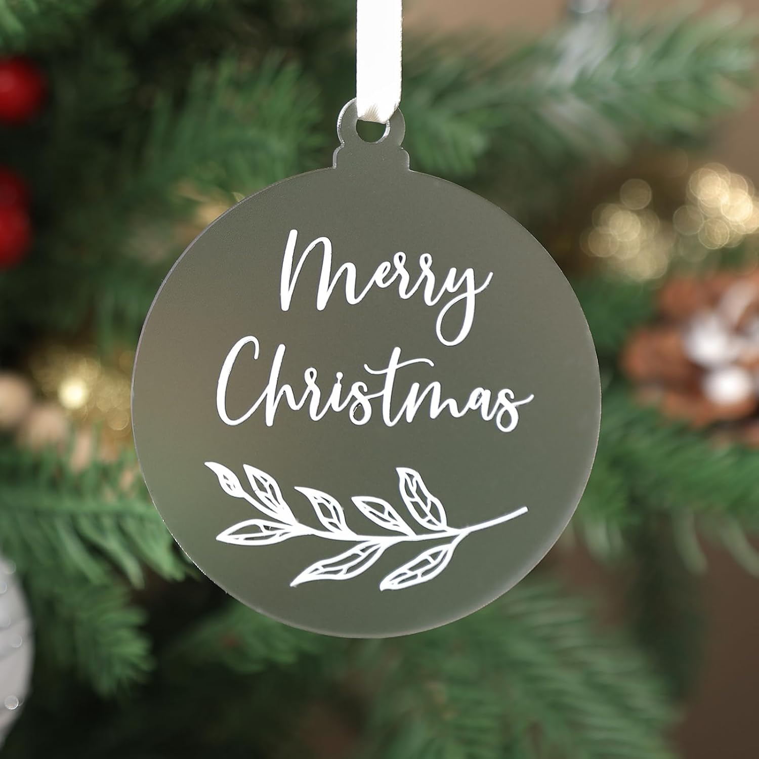 Personalizable Christmas Tree Hanging Ornament Set For Pets