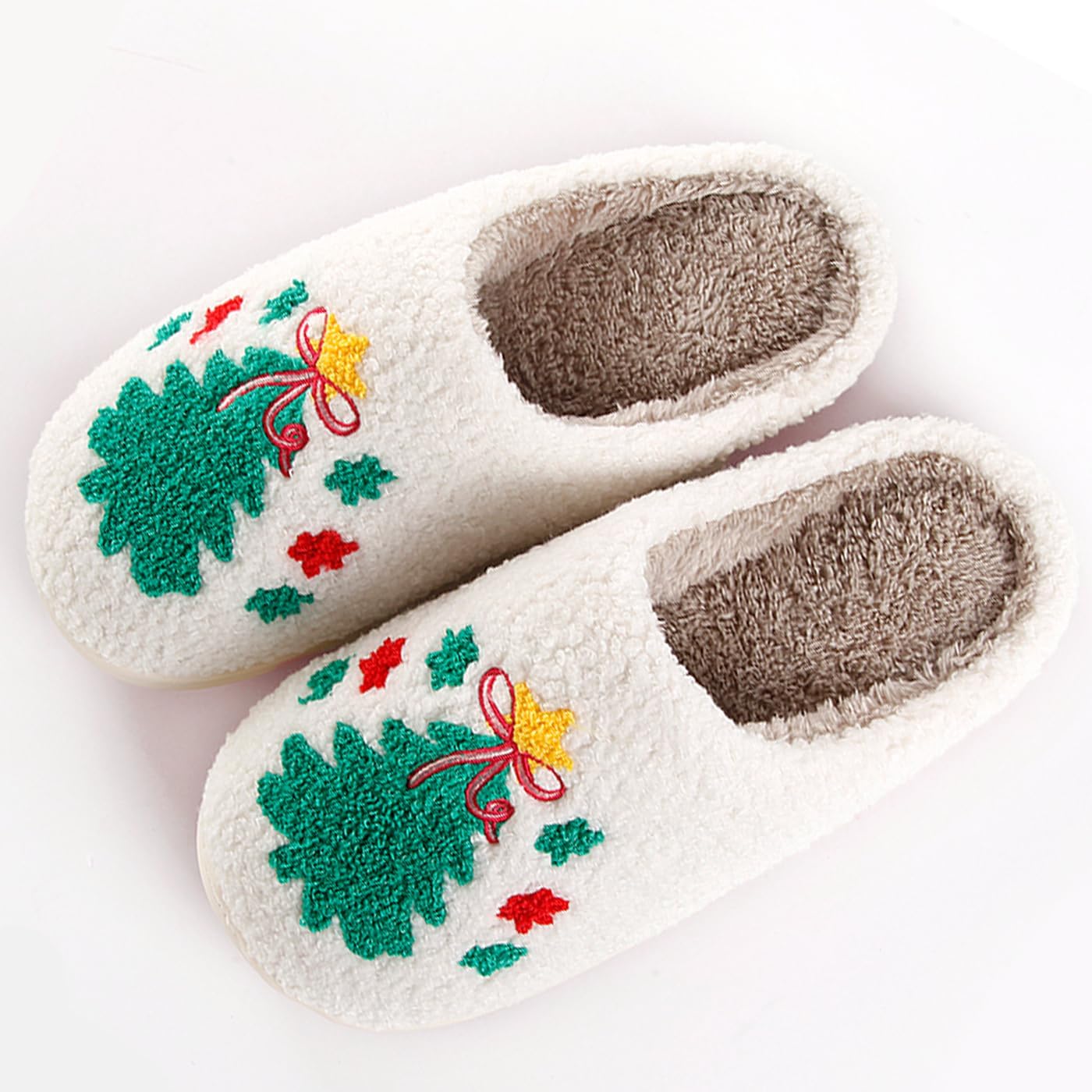 Anti Slip Warm Fuzzy Cozy Indoor Outdoor Slippers For Men And Women