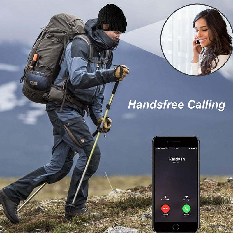 Wireless Bluetooth Beanie Hat-Amzemart