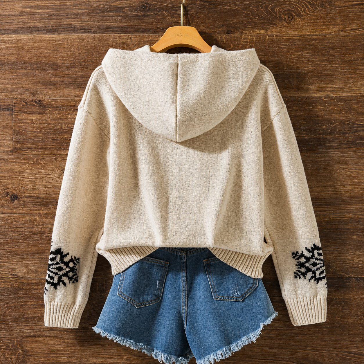3D Christmas Pattern Hoodie Pullover Loose Versatile Sweater For Women