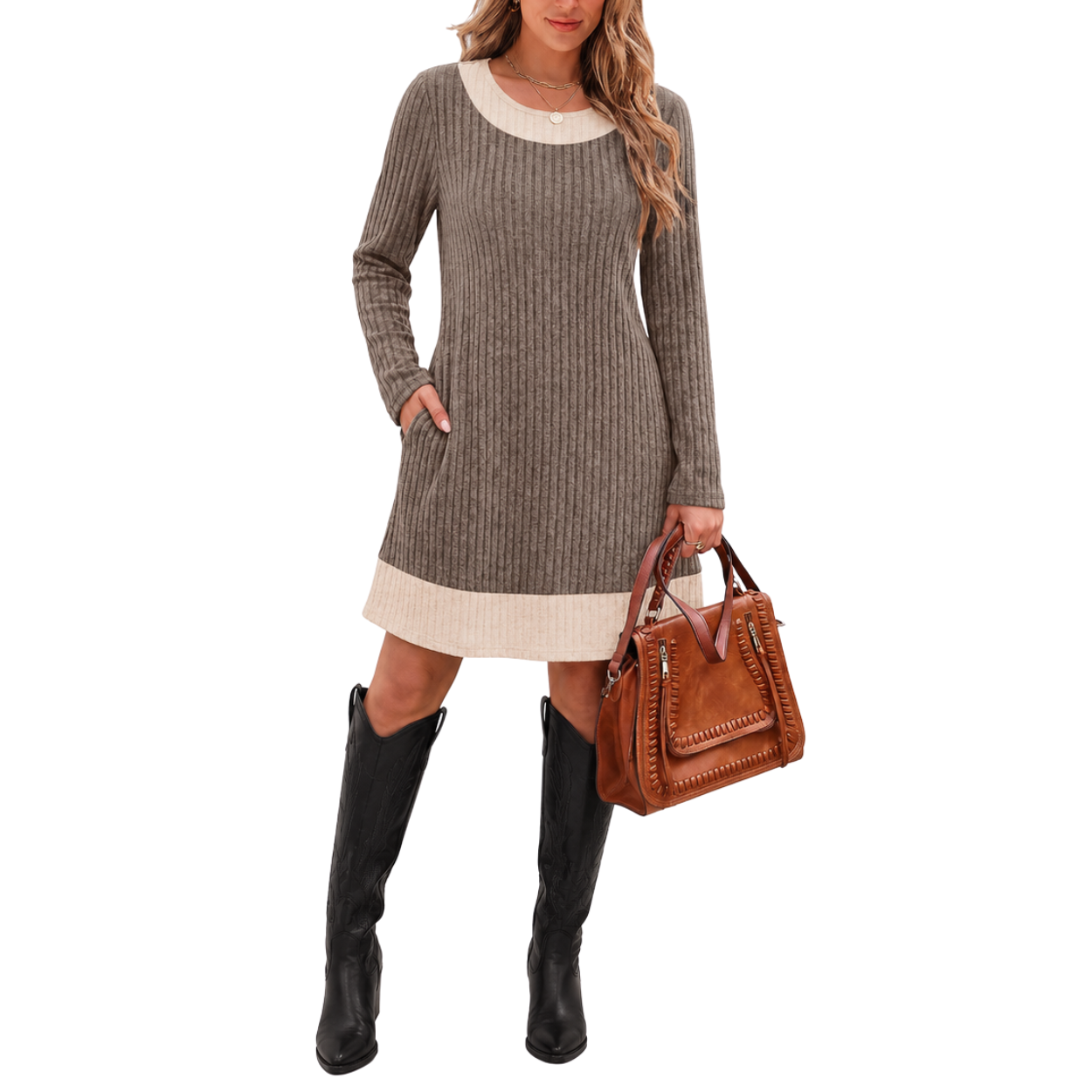 Casual Long Sleeve Christmas Sweater For Women