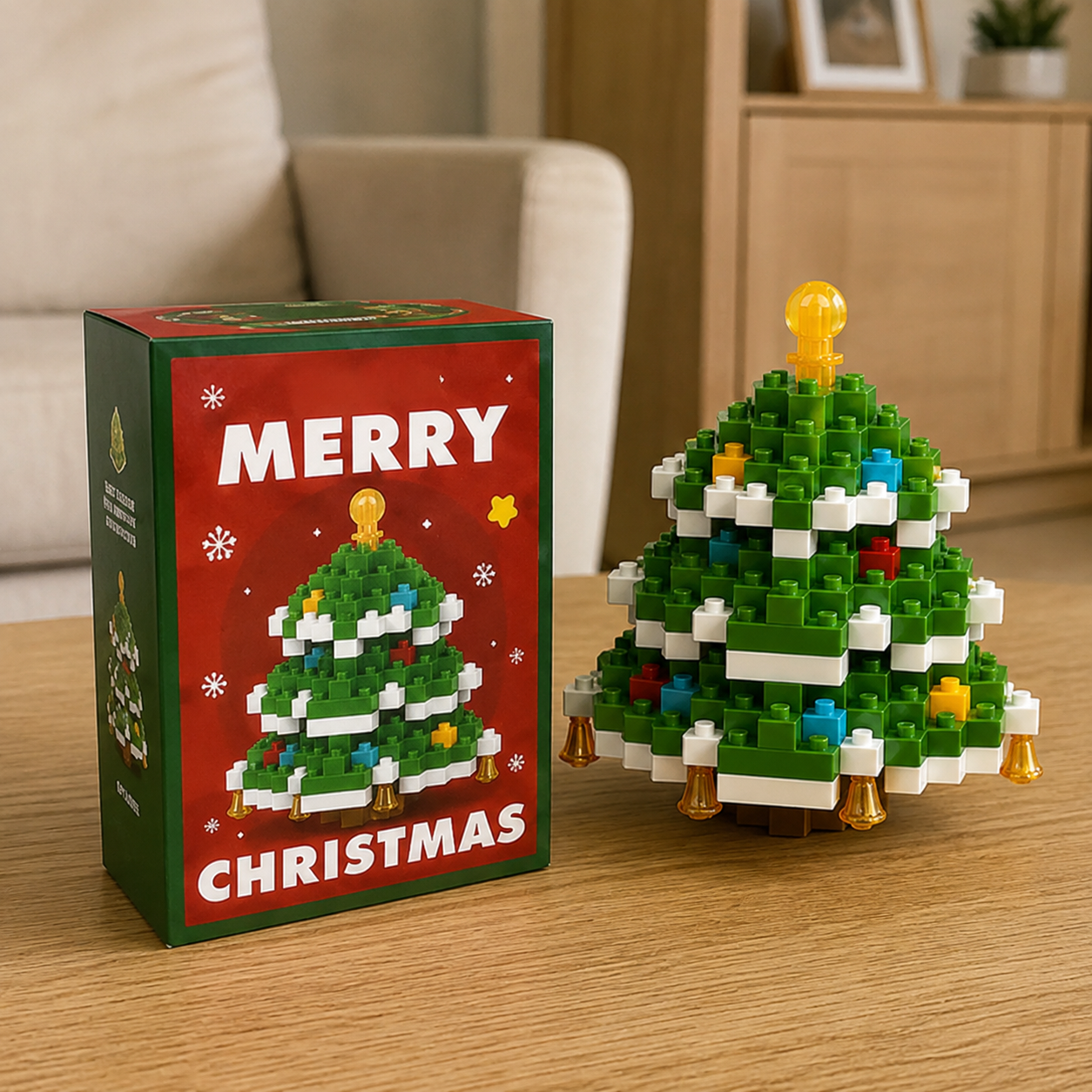147 Pieces Christmas Tree Building Blocks Set For Kids