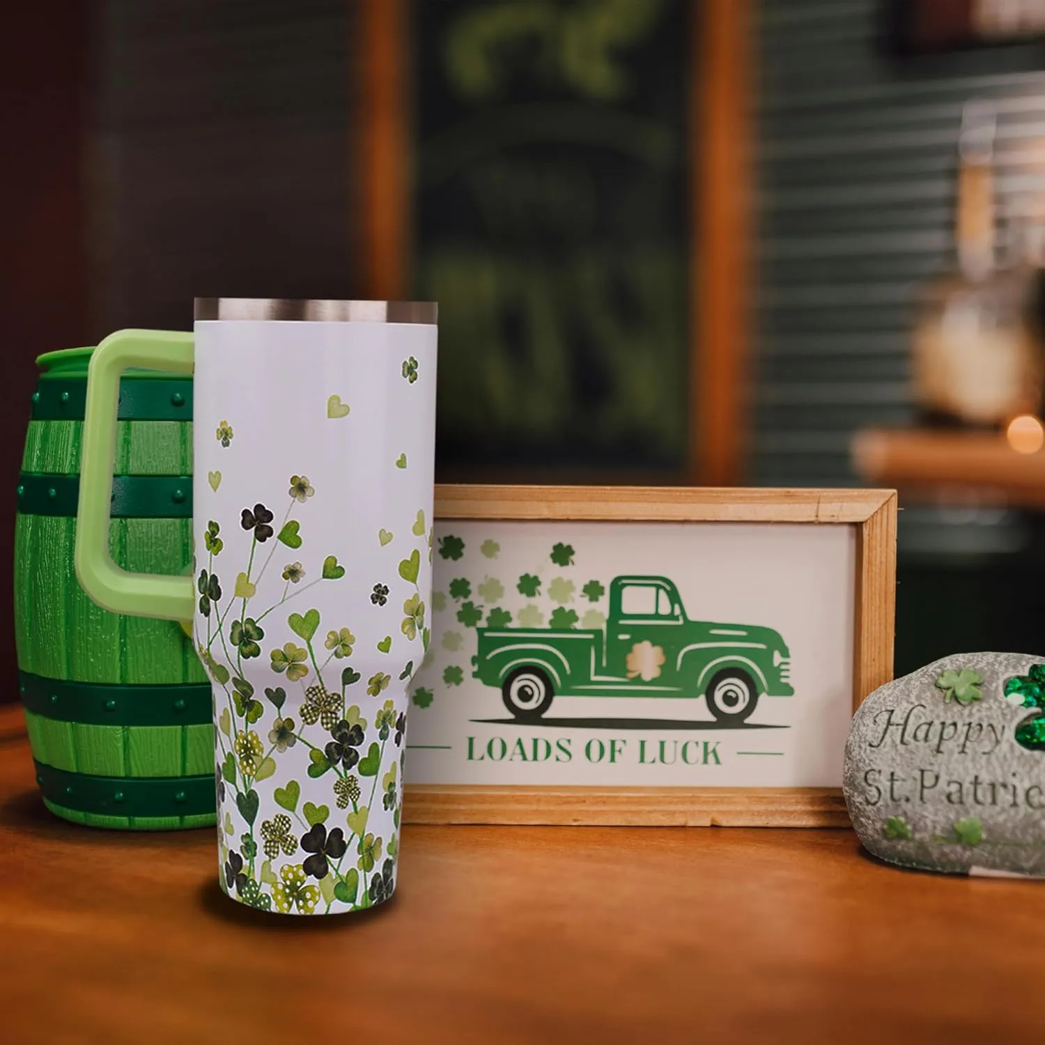 40 oz Christmas Snowman Stainless Steel Insulated Tumbler with Straw