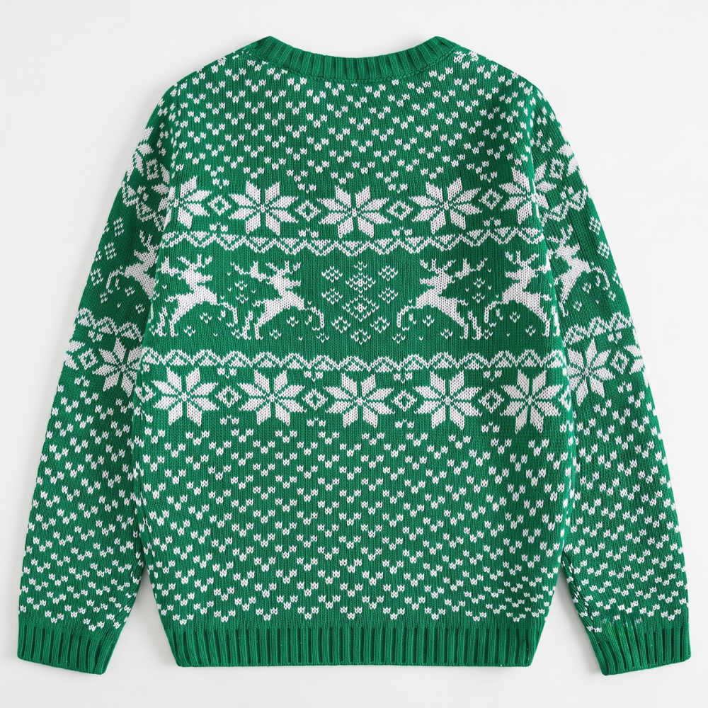 Casual Family Matching Christmas Sweaters 