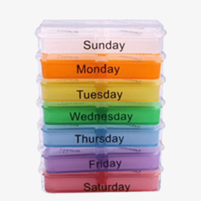 Weekly Pop-Up Pill Organizer - FREE SHIP DEALS