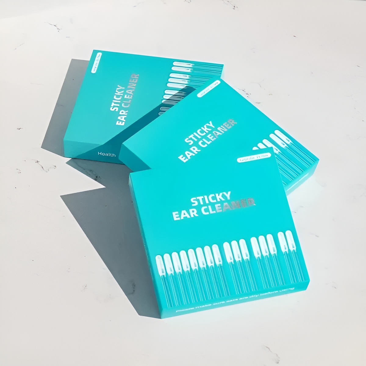 Reusable Adhesive Earwax Removal Swabs Kit