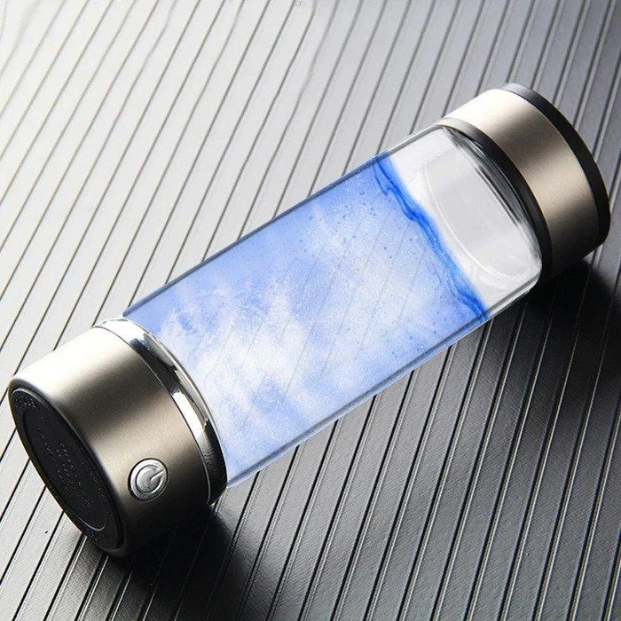 Portable Hydrogen Alkaline Water Ionizer Antioxidant Bottle