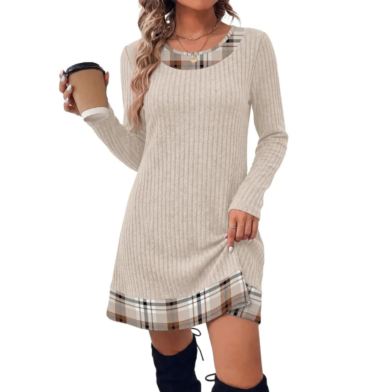 Casual Long Sleeve Christmas Sweater For Women
