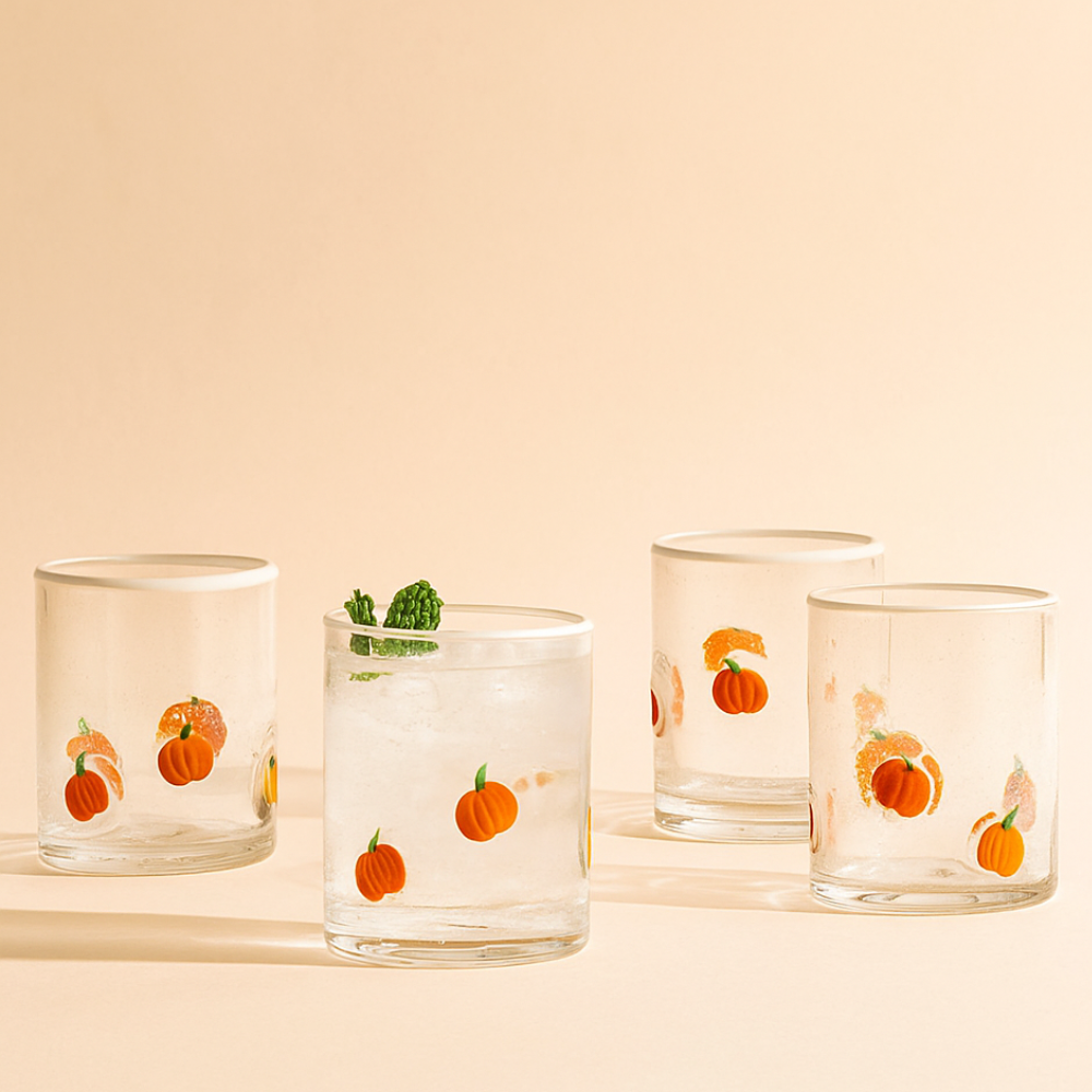 [Copy]Pack Of 12 Glass Potomac Double Old Fashioned Assorted Tumbler Set
