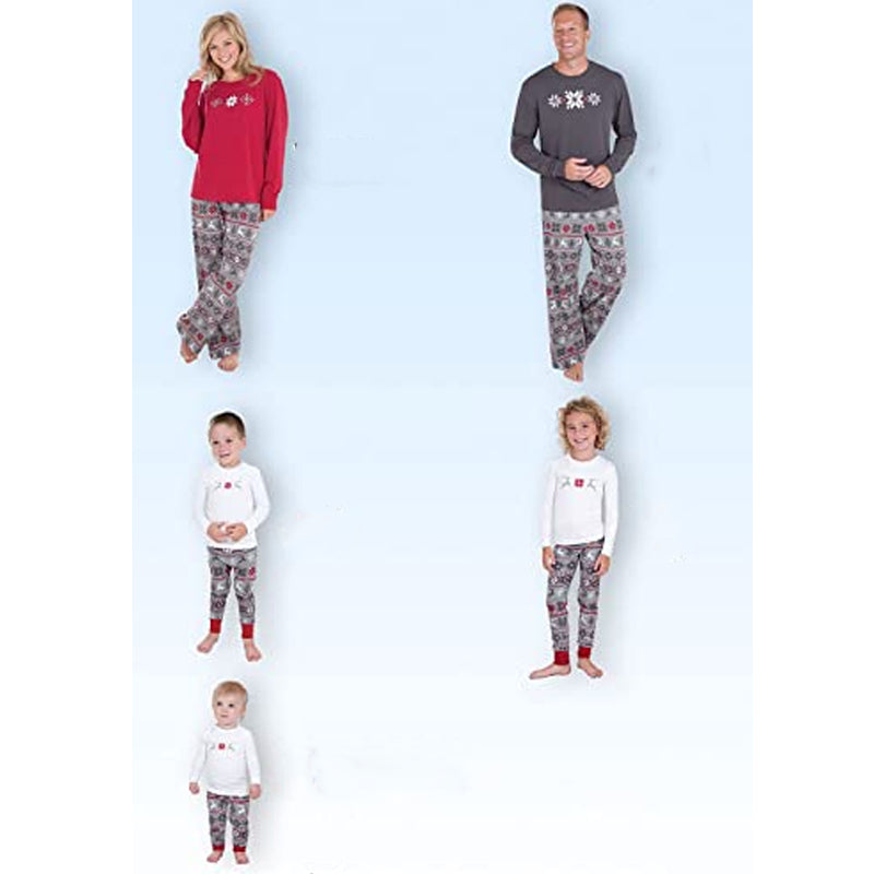 Nordic Print Matching Family Sets - Amzemart