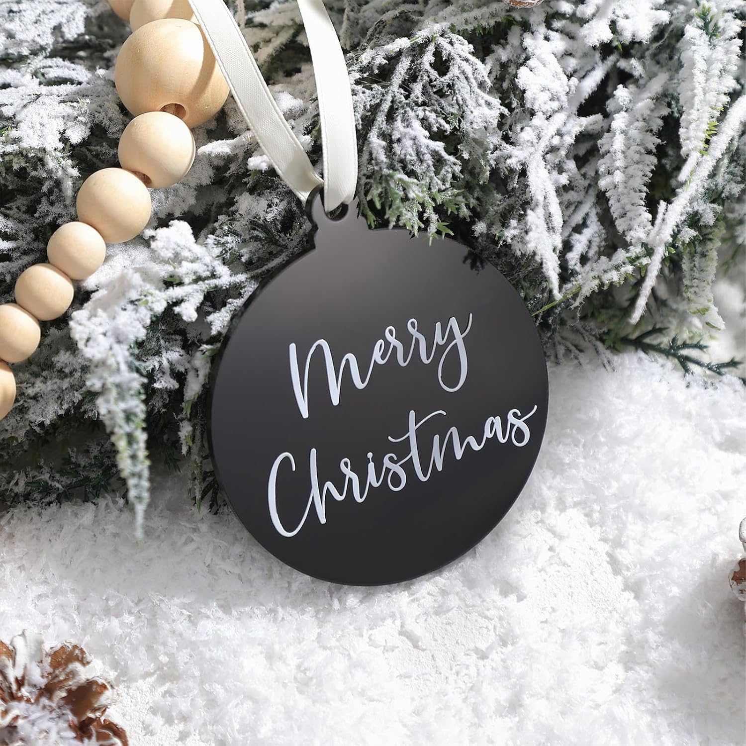 Personalizable Christmas Tree Hanging Ornament Set For Pets