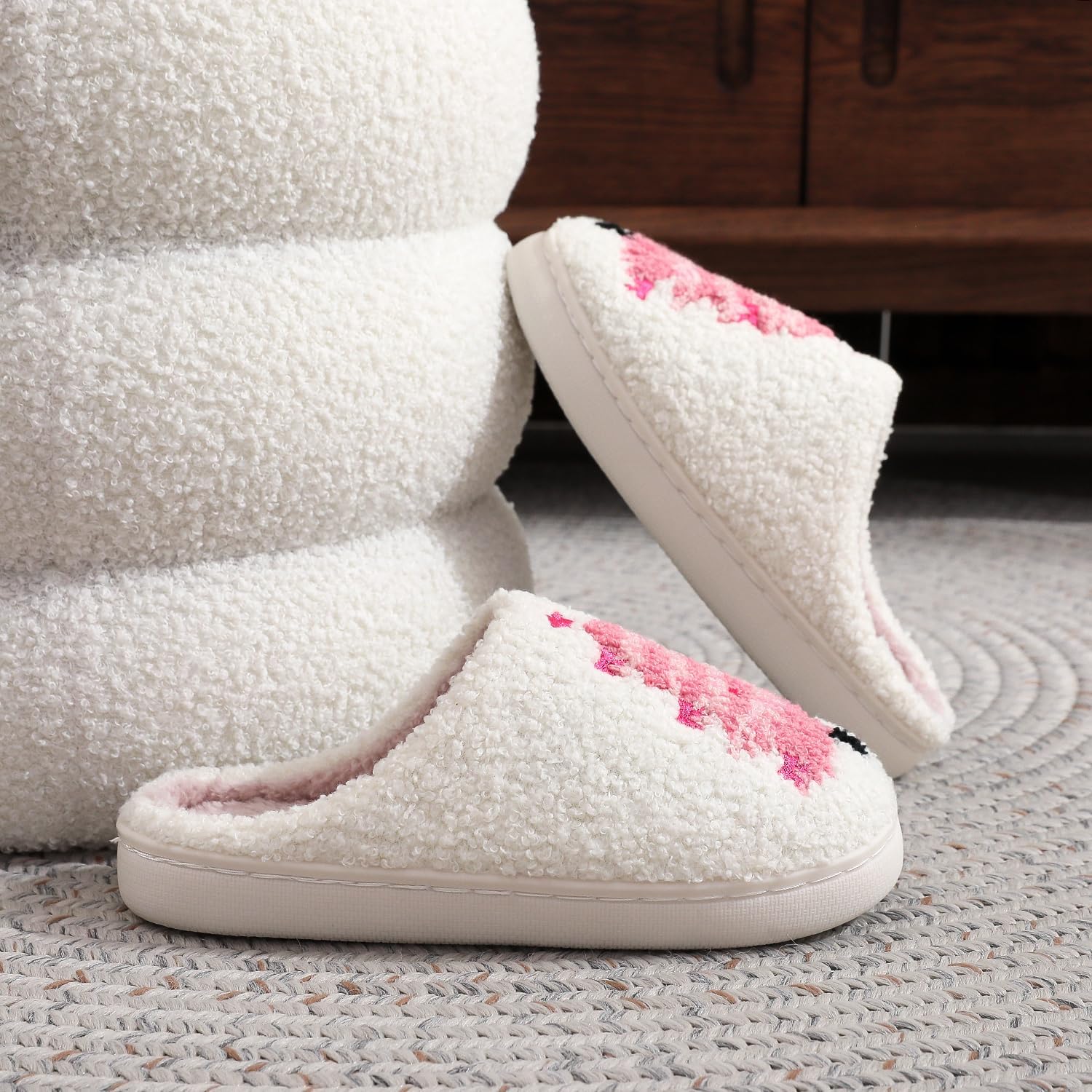 Casual Everyday Wear Plush Indoor Slippers For Men And Women