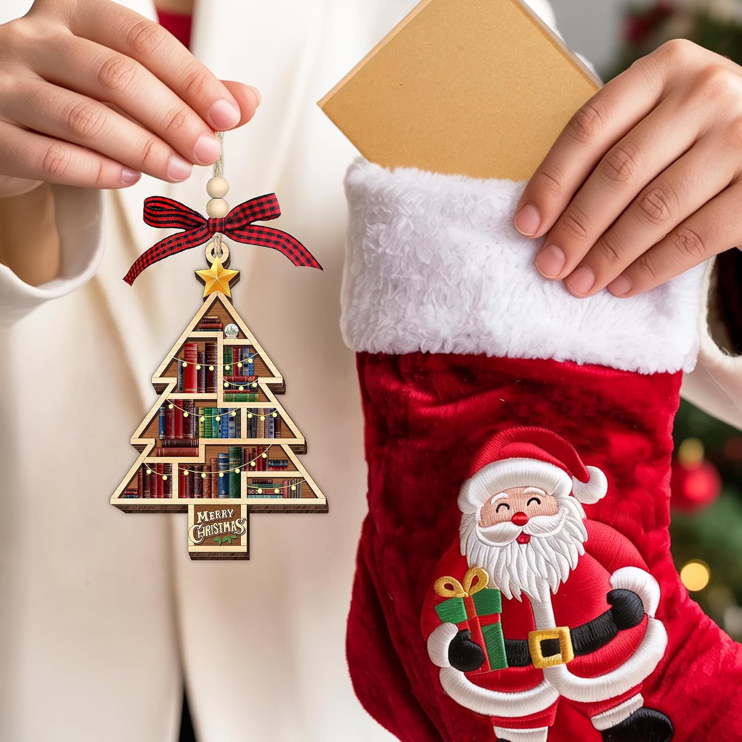 Christmas Themed Hanging Ornament For Gift