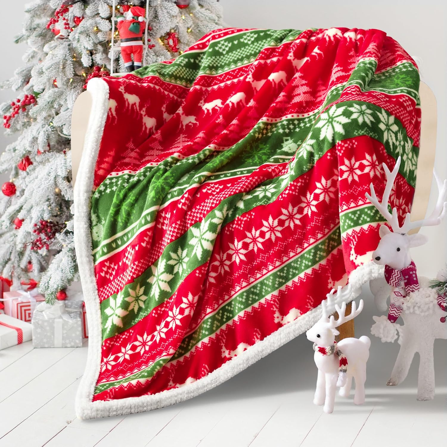 Soft Christmas Blanket For Bed For Men And Women