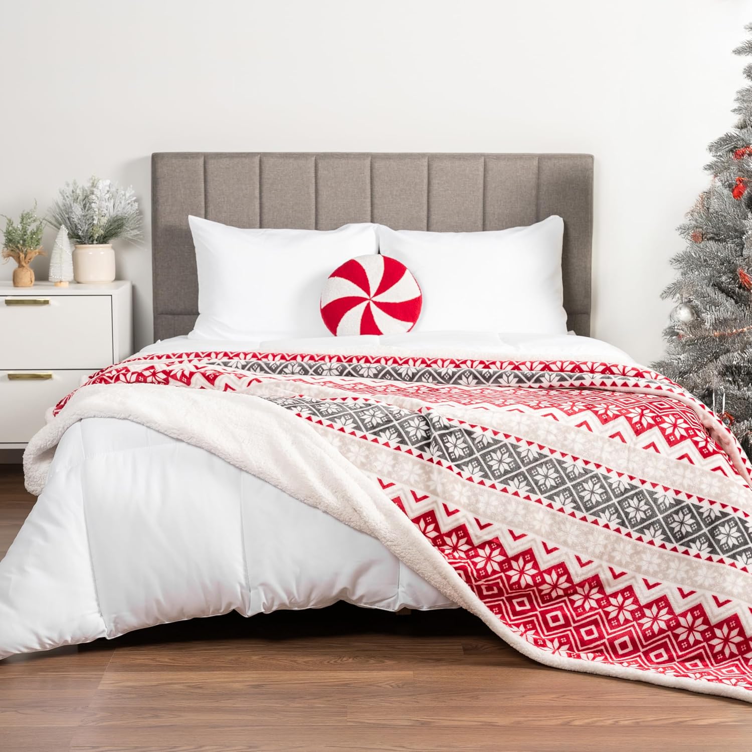 Christmas Holiday Winter Cozy Blanket For Men And Women