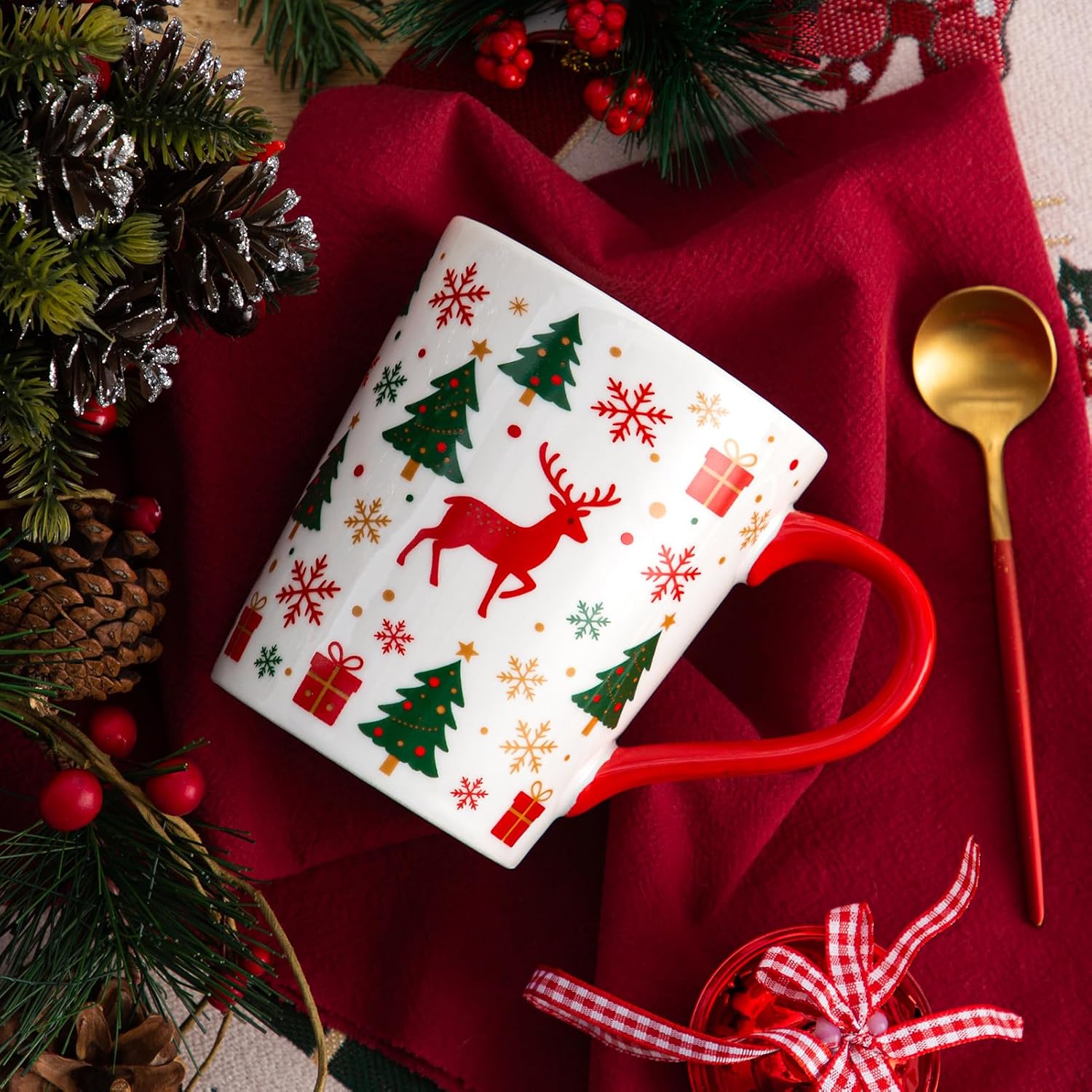 11Oz Christmas Mug With Gift Box For Women
