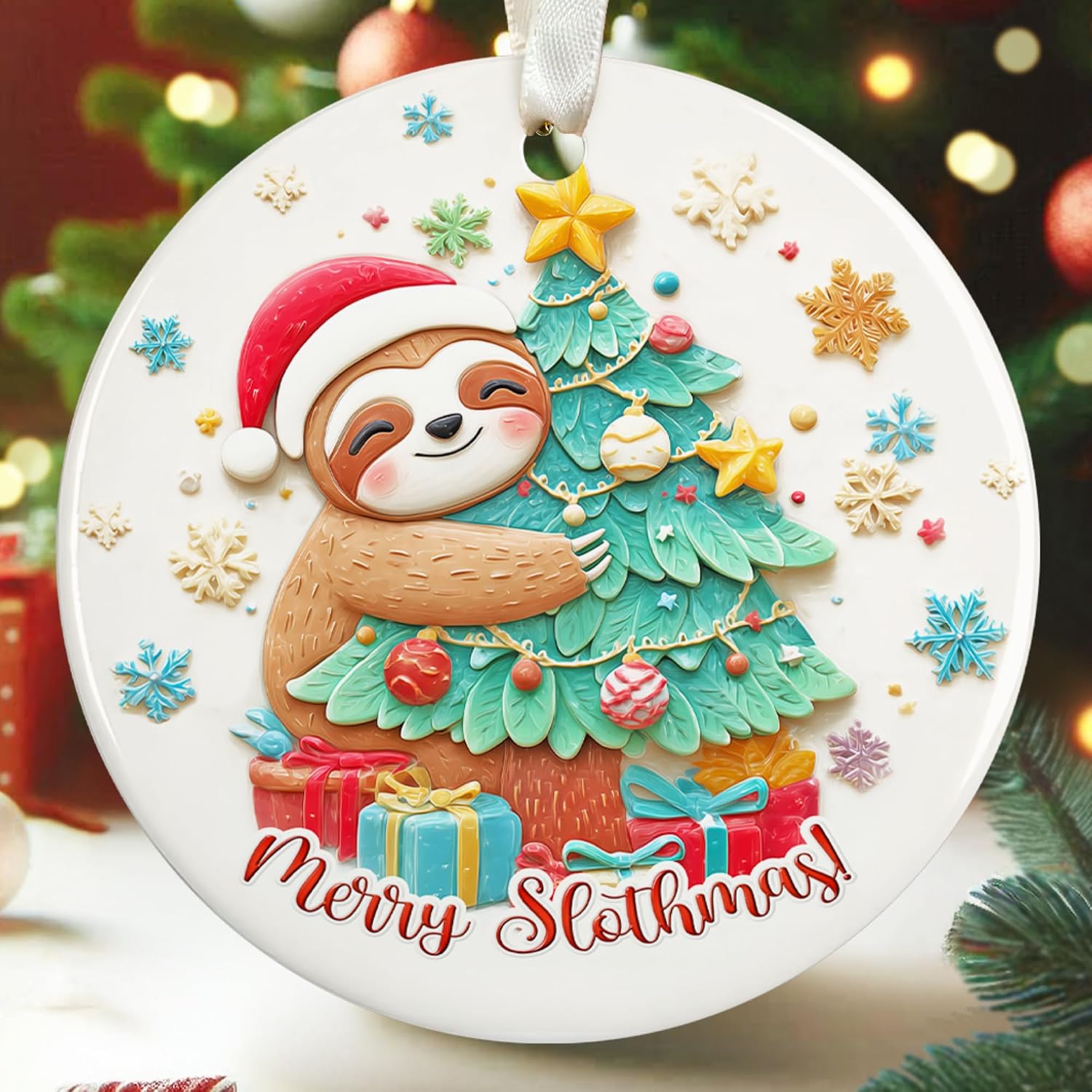 Christmas Themed Ornament For Hanging Decoration