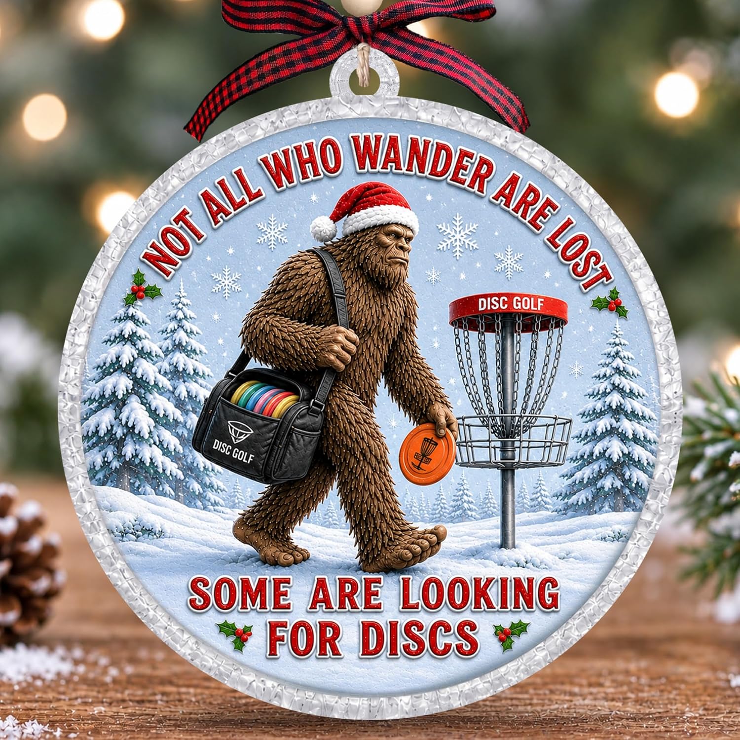 Christmas Themed Ornament For Hanging Decoration